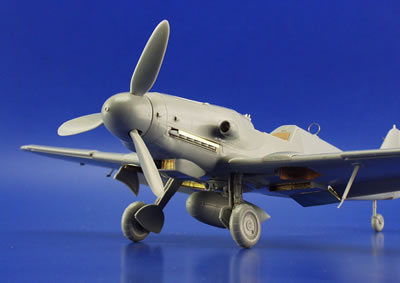 Detailset Messerschmitt BF109K-4 Exterior (Hasegawa)  E32-121