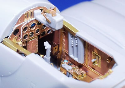 Detailset Messerschmitt BF109K-4 Interior (Hasegawa) E32-122