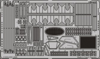 Detailset North American P51B Mustang Exterior (Trumpeter)  E32-213