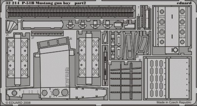 Detailset North American P51B Mustang Gunbay (Trumpeter) E32-214