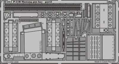 Detailset North American P51B Mustang Gunbay (Trumpeter)  E32-214