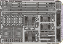 Detailset Vought F8E/J Weapons (Trumpeter) E32-233