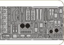 Detailset Curtiss P40E Kittyhawk MKI/MKIII Exterior (Hasegawa)  E32-257