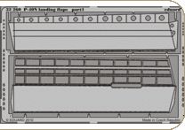 Detailset Curtiss P40N Warhawk Landing Flaps (Hasegawa)  E32-260