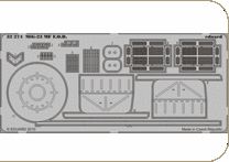 Detailset Mikoyan MiG23MF "Flogger B" F.O.D (Trumpeter) E32-274