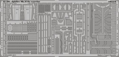 Detailset Spitfire MKXVIe Exterior (Tamiya)  E32-287