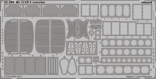 Detailset Heinkel He111P-1 Exterior (Revell) (REISSUE)  E32-289