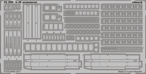 Detailset A4E Skyhawk armament (Trumpeter) E32-299
