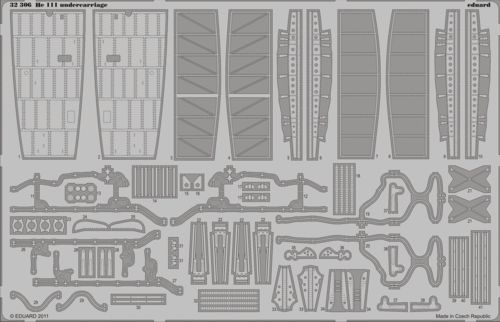 Heinkel He111P-1 Undercarriage Detail set ( Revell) Reissue  E32-306