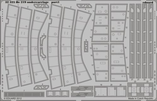 Detailset Heinkel He219 Undercarriage (Revell)  E32-325