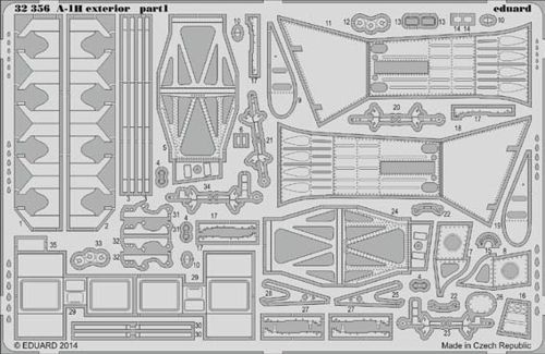 Detailset A1H Skyraider Exterior (Trumpeter)  E32-356