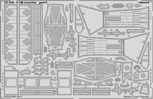 Detailset A1H Skyraider Exterior (Trumpeter) E32-356