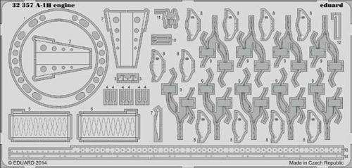 Detailset A1H Skyraider Engine (Trumpeter)  E32-357