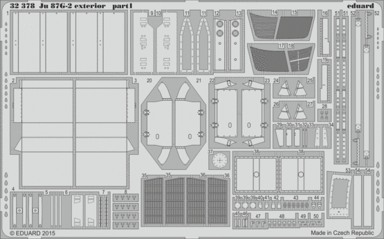 Detailset Junkers Ju87G-2 exterior (Trumpeter)  E32-378