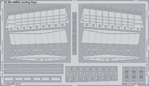 Detailset A6M5c Zero Landing Flaps (Hasegawa) E32-393