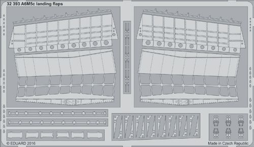 Detailset A6M5c Zero Landing Flaps (Hasegawa)  E32-393