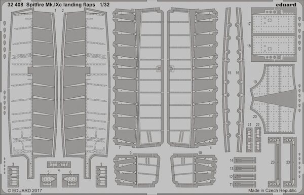 Detailset Spitfire MKIXc Flaps (Revell)  E32-408
