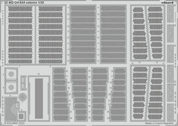 Detailset CH54A Tarhe Exterior (ICM) E32-482
