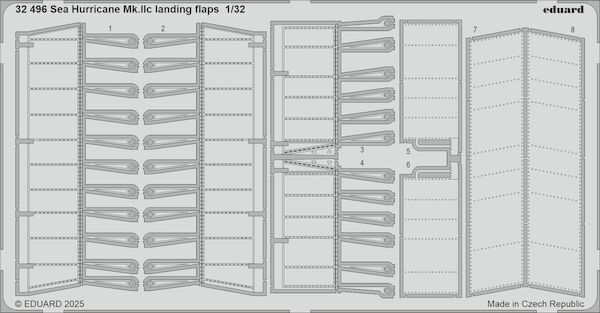 Detailset Sea Hurricane MKIIc Landing Flaps (Revell) E32-496