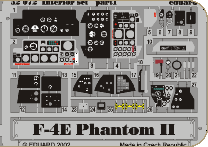 Detail set F4E Phantom II Interior (Tamiya)  E32-503