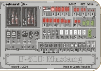 Detail set P51D Mustang placards (Hasegawa)  E32-515