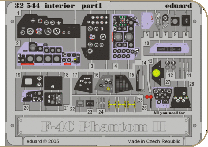 Detail set F4C Phantom II Interior (Tamiya) E32-544