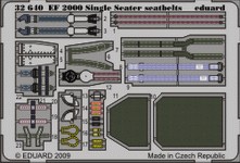 EF2000 Single seater Seatbelts (Trumpeter)  E32-640