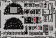 Supermarine Spitfire MKIX Early Interior Self Adhesive (Tamiya) E32-666
