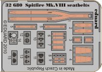 Detailset Spitfire MKVIII seatbelts (Tamiya)  E32-680