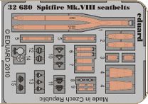 Detailset Spitfire MKVIII seatbelts (Tamiya) E32-680