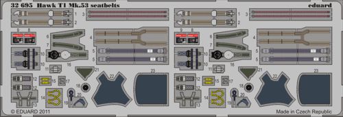 Detailset BAe Hawk T1 MK53 Seatbelts (Revell) E32-695
