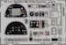 Detailset Spitfire MKXVIe Interior (Self Adhesive) (Tamiya) 32-711