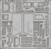 Detailset Messerschmitt BF109G-6 Interior Self Adhesive (Trumpeter)  E32-726