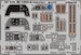 Detailset Messerschmitt BF109G-6 Interior Self Adhesive (Trumpeter) 32-726