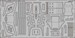 Detailset B25J Mitchell front interior Self Adhesive (HK Models) 32-750