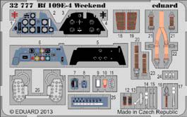 Detailset Messerschmitt BF109E-4 Weekend (Eduard)  E32-777