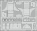 Detailset T28C Trojan Interior (Kitty Hawk)  E32-924