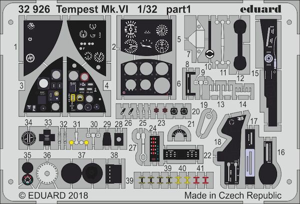 Detailset Hawker Tempest MKVI (Special Hobby) E32-926