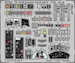 Detailset Lockheed TF104G Starfighter interior with C2 Seats (Italeri) E32-931