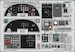 Detailset Avro Lancaster B MK1 Cockpit (Hong Kong Models) e32-938