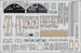 Detail set Messerschmitt BF108B (Eduard - Weekend) 32-971