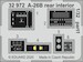 Detail set Douglas A26B Invader rear interior (Hobby Boss) 32-972