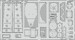Detail set Douglas A26B Invader rear interior  (Hobby Boss)  E32-972