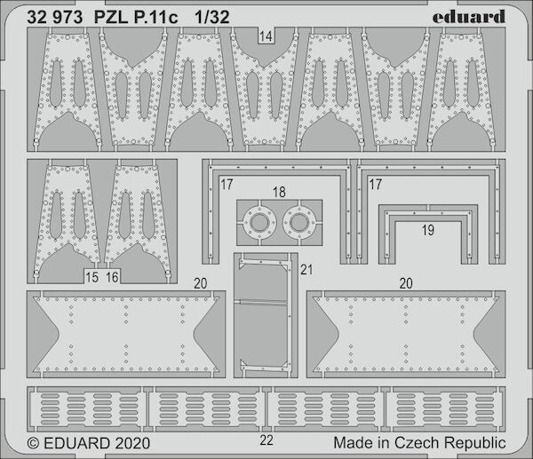 Detailset PZL P.11c (IBG)  E32-973