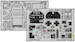Detailset Curtiss P40E Warhawk Interior (Trumpeter) 32-974