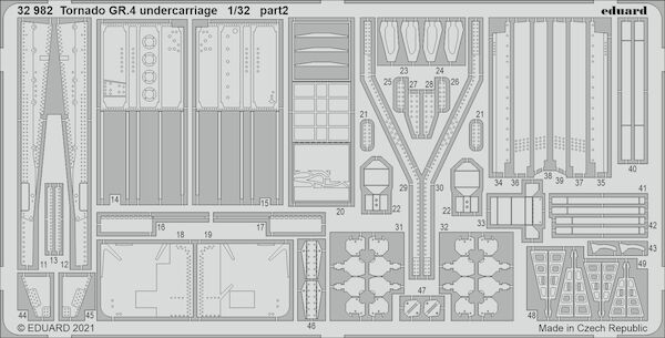 Detailset Tornado GR4 Undercarriage (Italeri)  E32-982