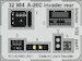 Detail set Douglas A-26C Invader Rear interior (Hobby Boss) 32-984