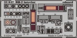 De Havilland DH2 Interior Self adhesive (Roden)  E33-047