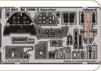 Detailset Messerschmitt BF109E-3 Interior Self Adhesive (Trumpeter)  E33-061