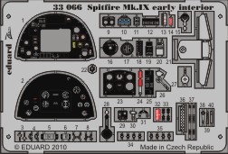 Self Adhesive Detailset Supermarine Spitfire MKIX (Tamiya)  E33-066